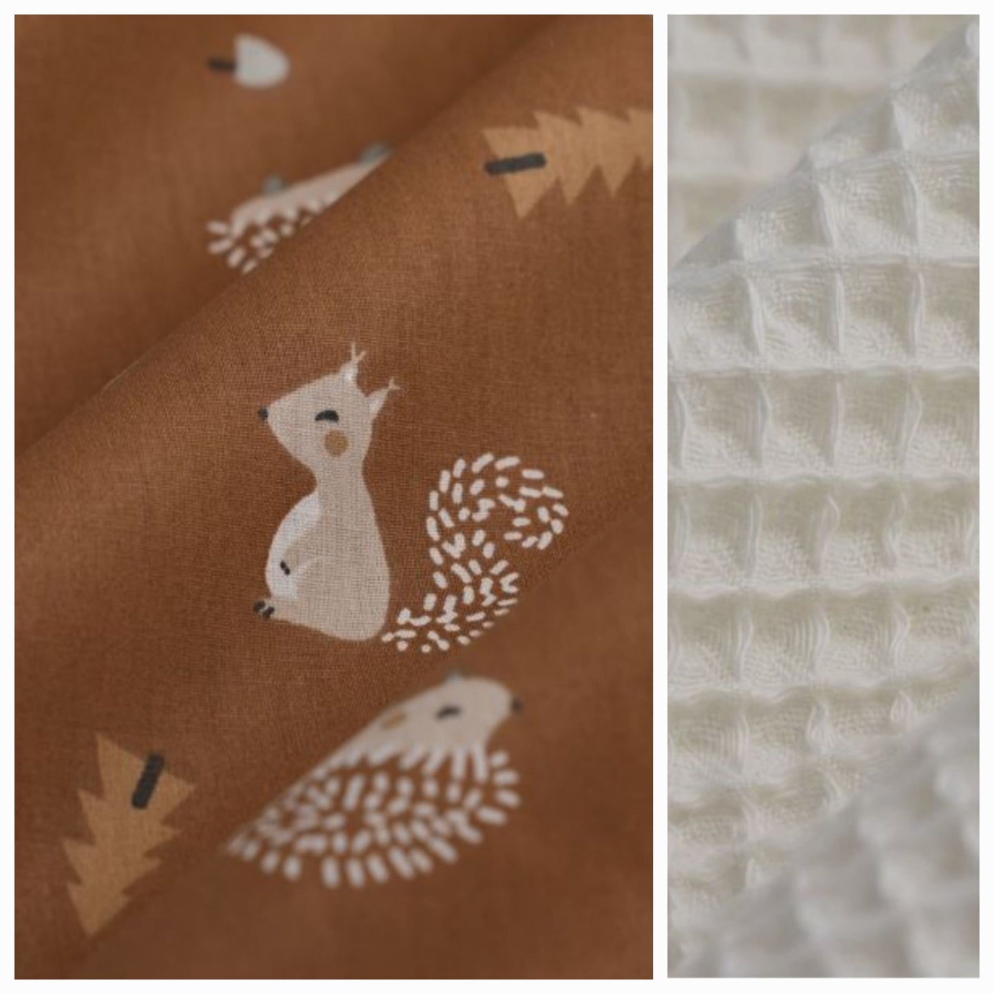 Sur mesure – Serviette de table enfant nid d’abeille élastique personnalisée