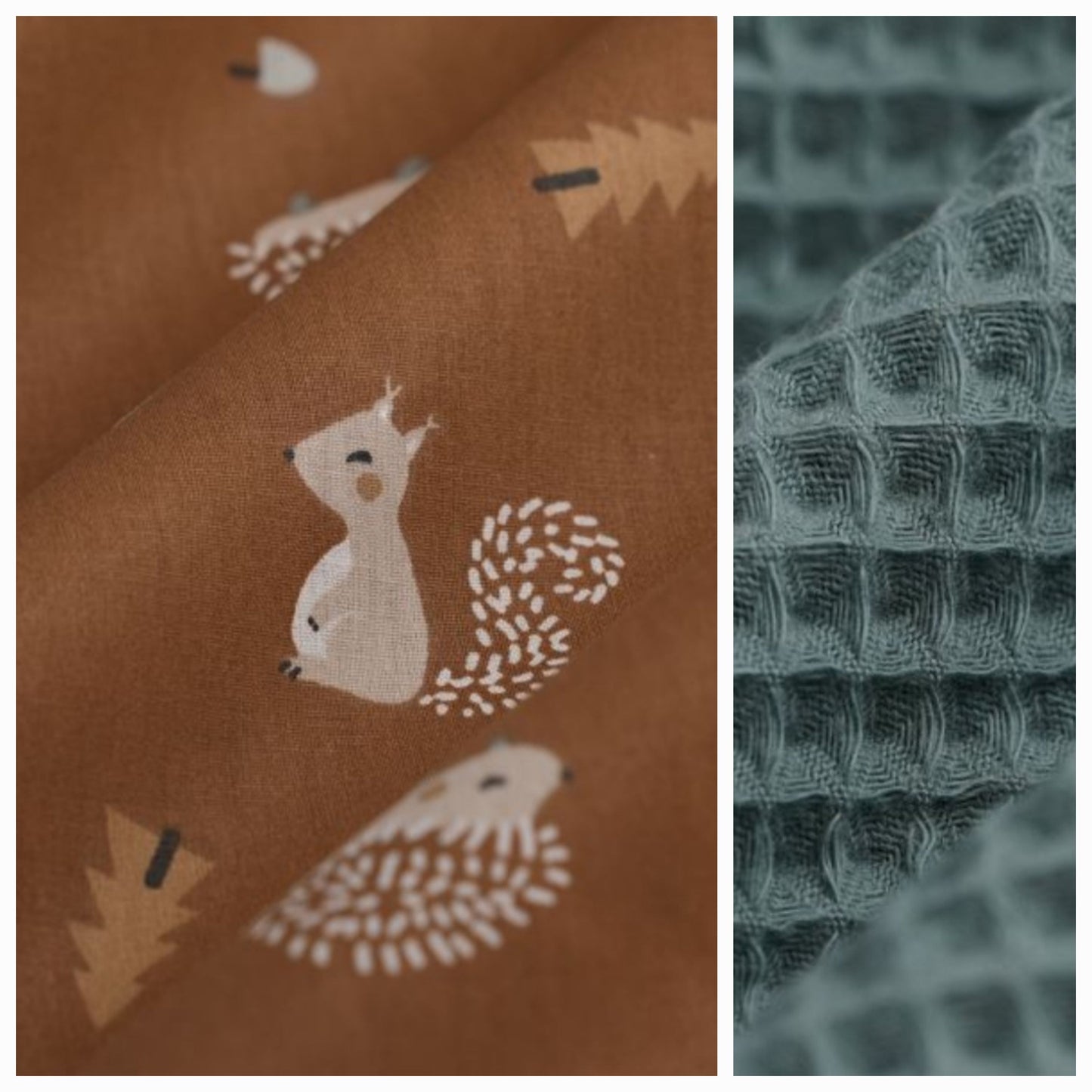 Sur mesure – Serviette de table enfant nid d’abeille élastique personnalisée