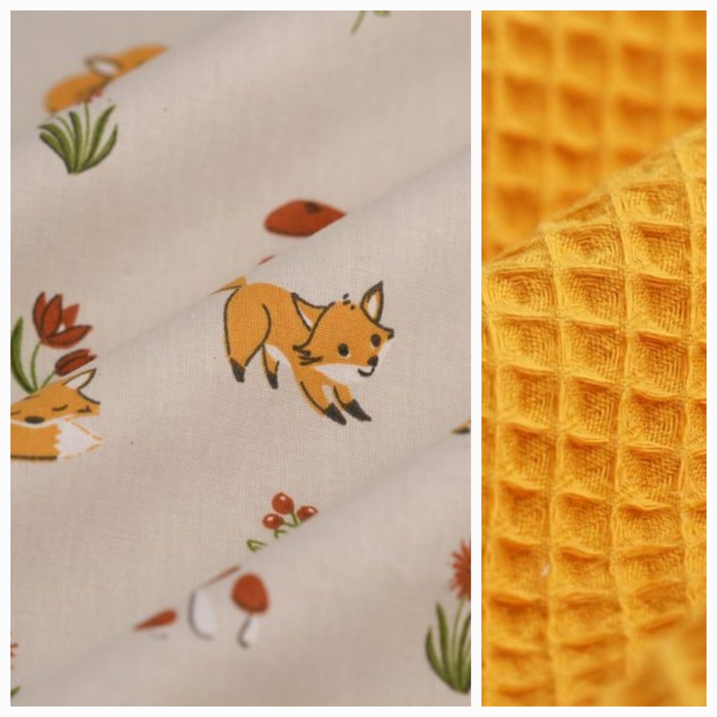 Sur mesure – Serviette de table enfant nid d’abeille élastique personnalisée