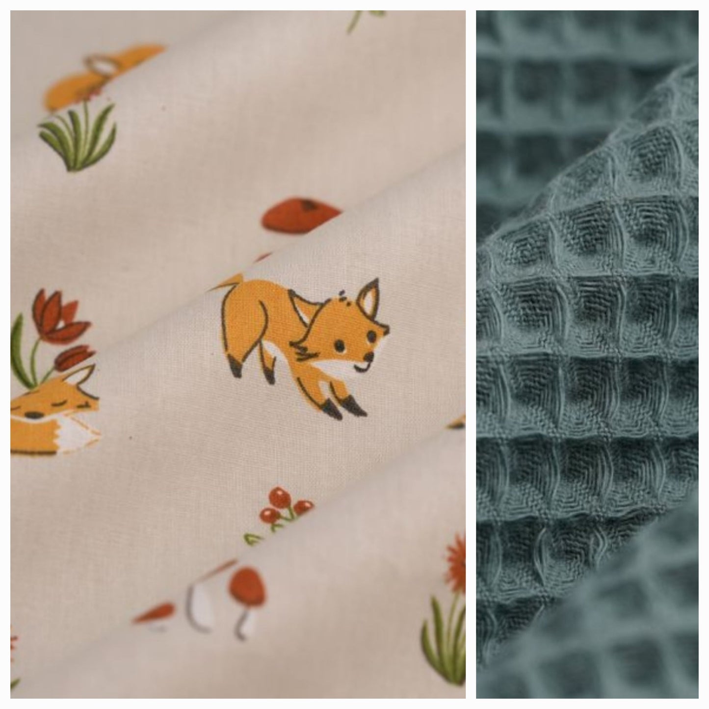 Sur mesure – Serviette de table enfant nid d’abeille élastique personnalisée