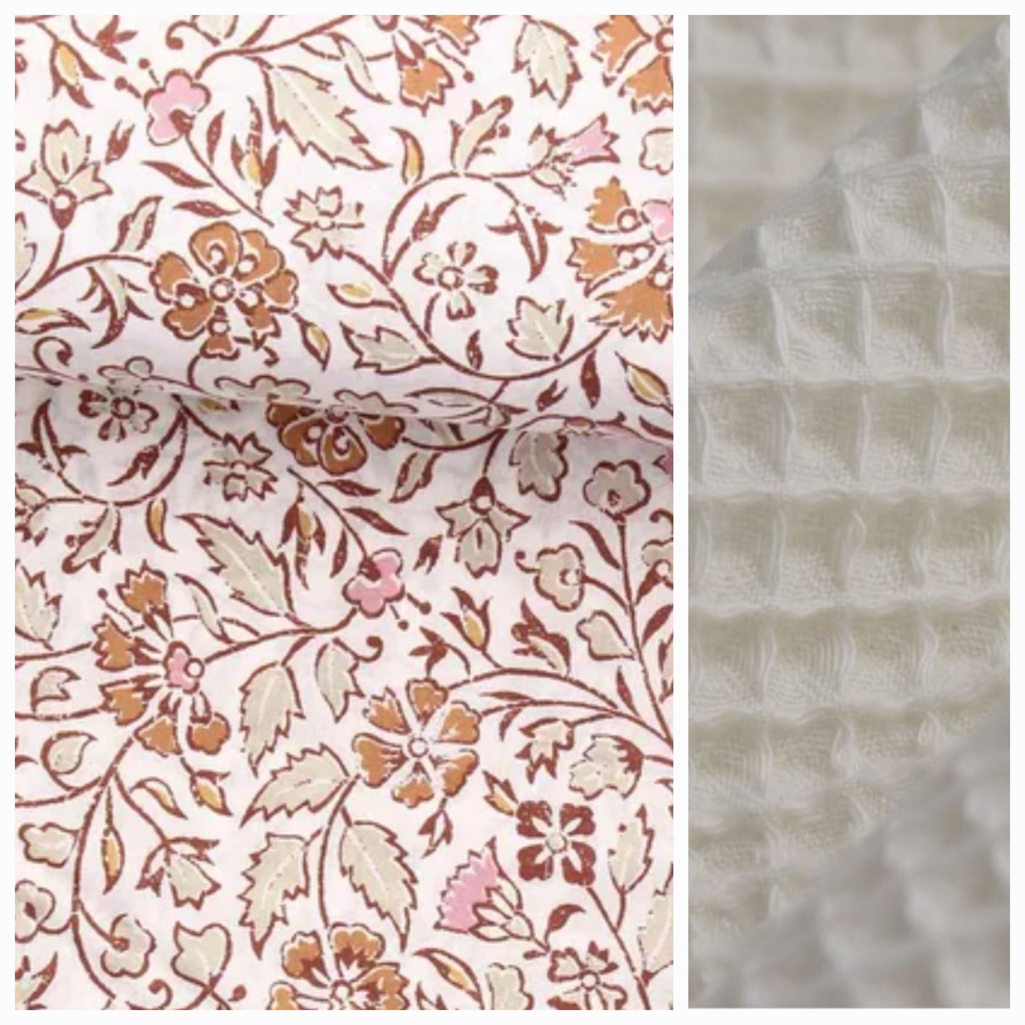 Sur mesure – Serviette de table enfant nid d’abeille élastique personnalisée