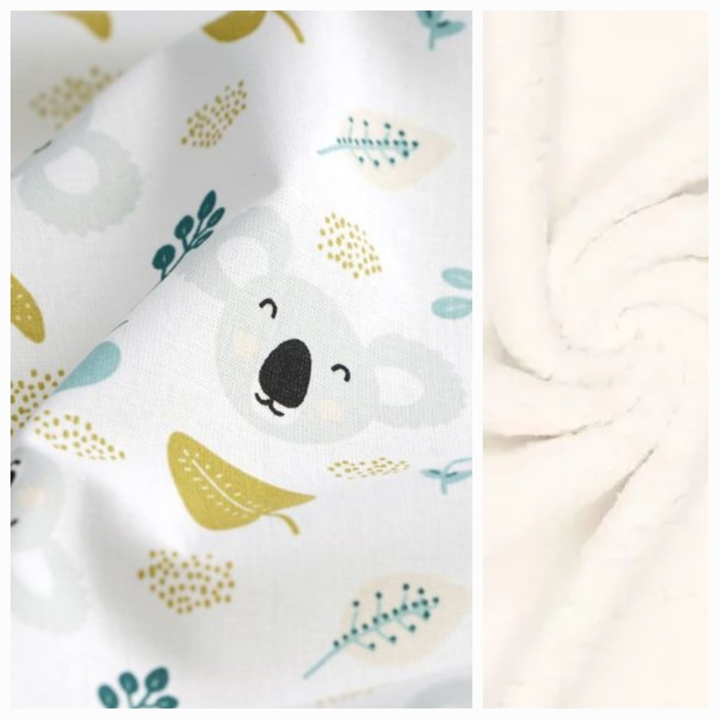 Sur mesure – Couverture bébé personnalisée douce & élégante fait main