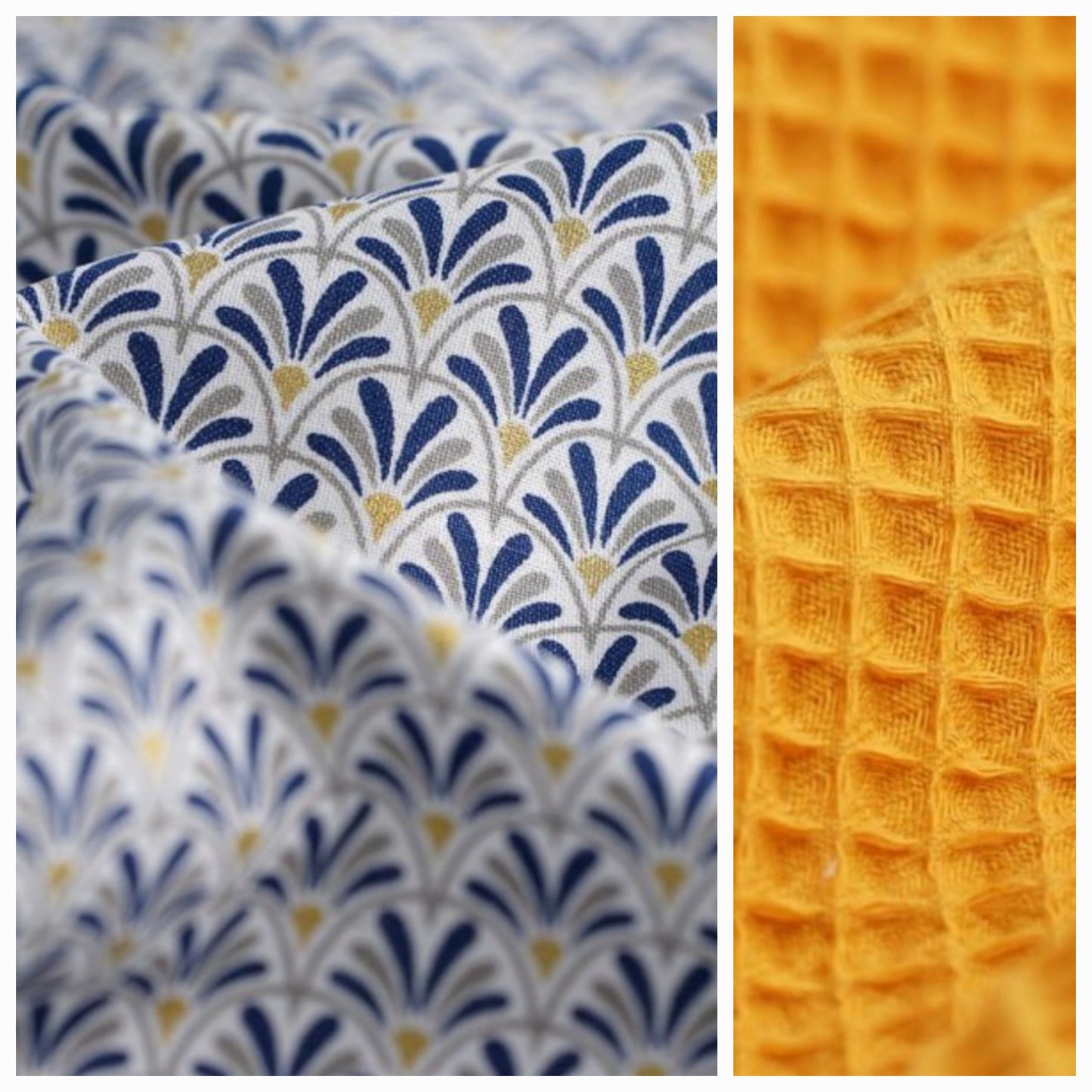 Sur mesure – Serviette de table enfant nid d’abeille élastique personnalisée