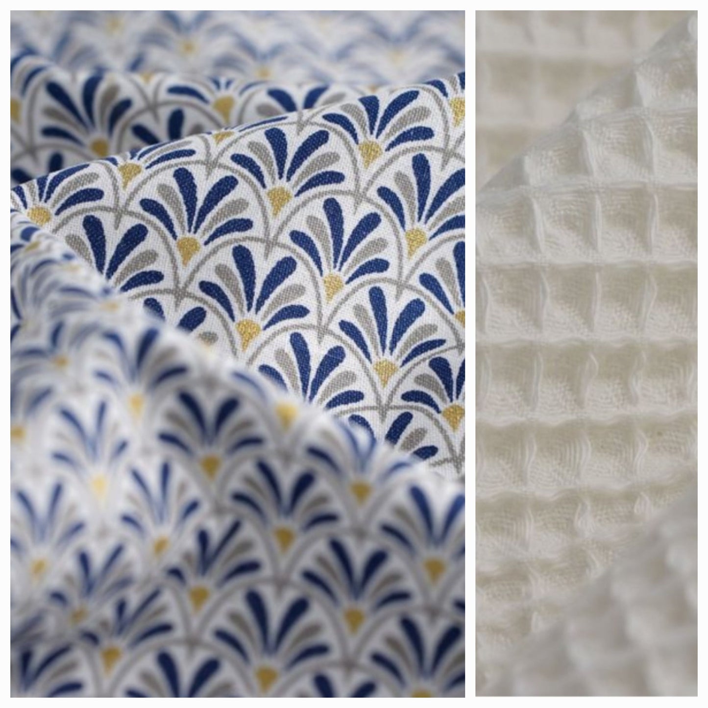 Sur mesure – Serviette de table enfant nid d’abeille élastique personnalisée