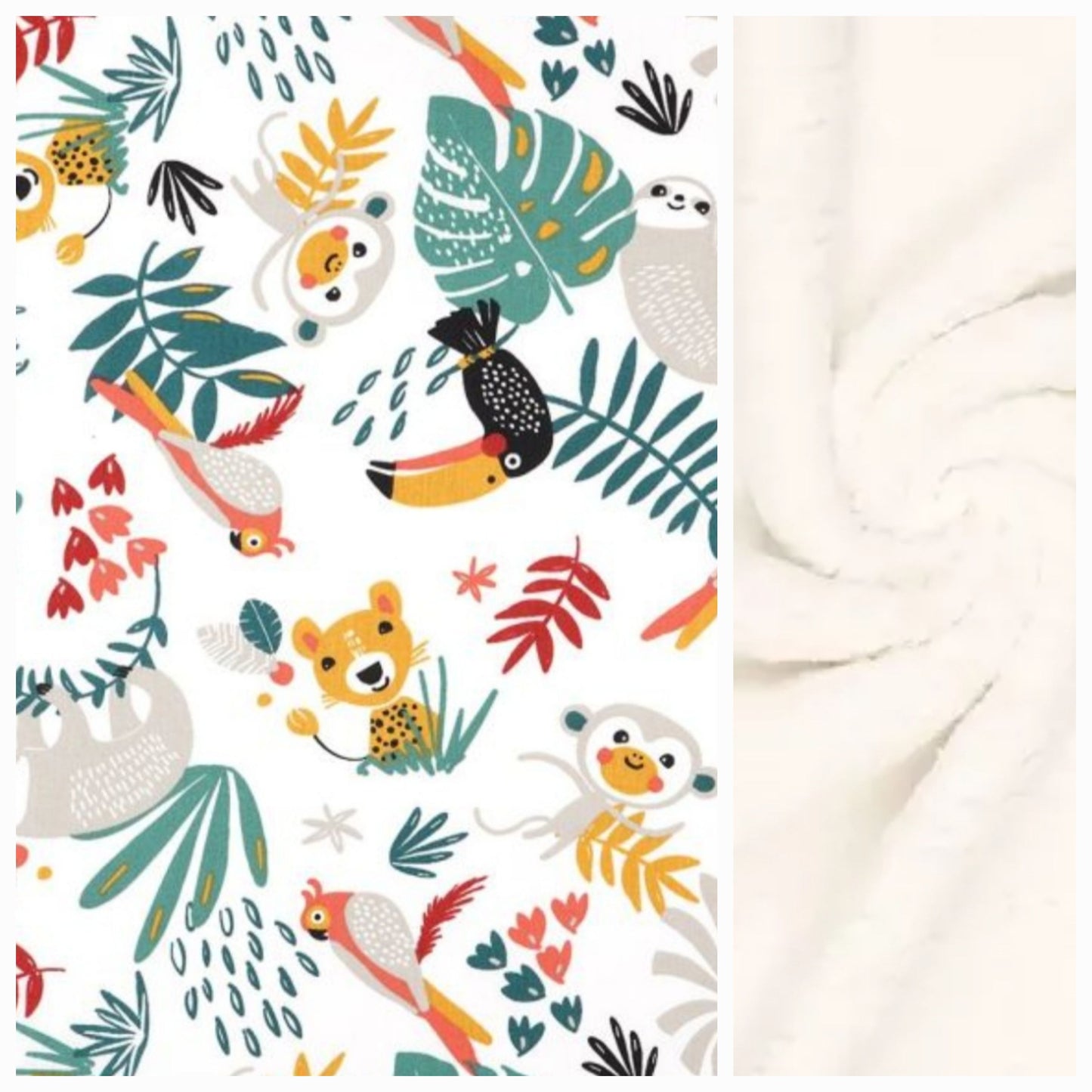 Sur mesure – Couverture bébé personnalisée douce & élégante fait main