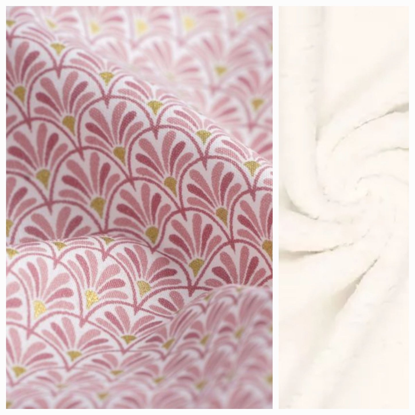 Sur mesure – Couverture bébé personnalisée douce & élégante fait main