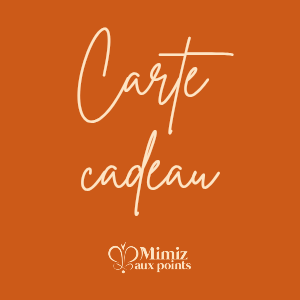 Carte cadeau Mimiz aux points - le cadeau idéal pour toutes les occasions