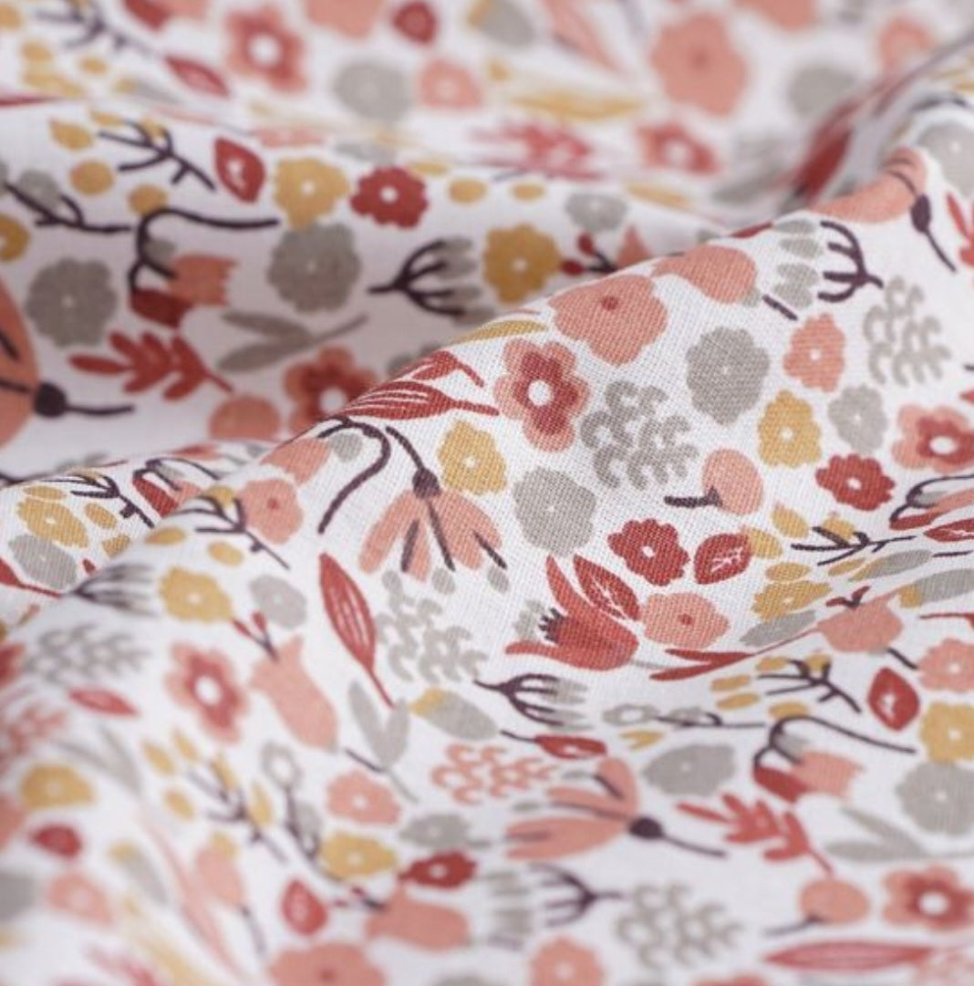 Sur mesure – Pochon de rangement personnalisé en coton doublé fait main