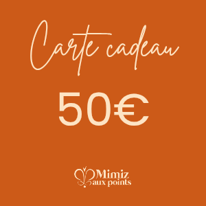 Carte cadeau Mimiz aux points - le cadeau idéal pour toutes les occasions