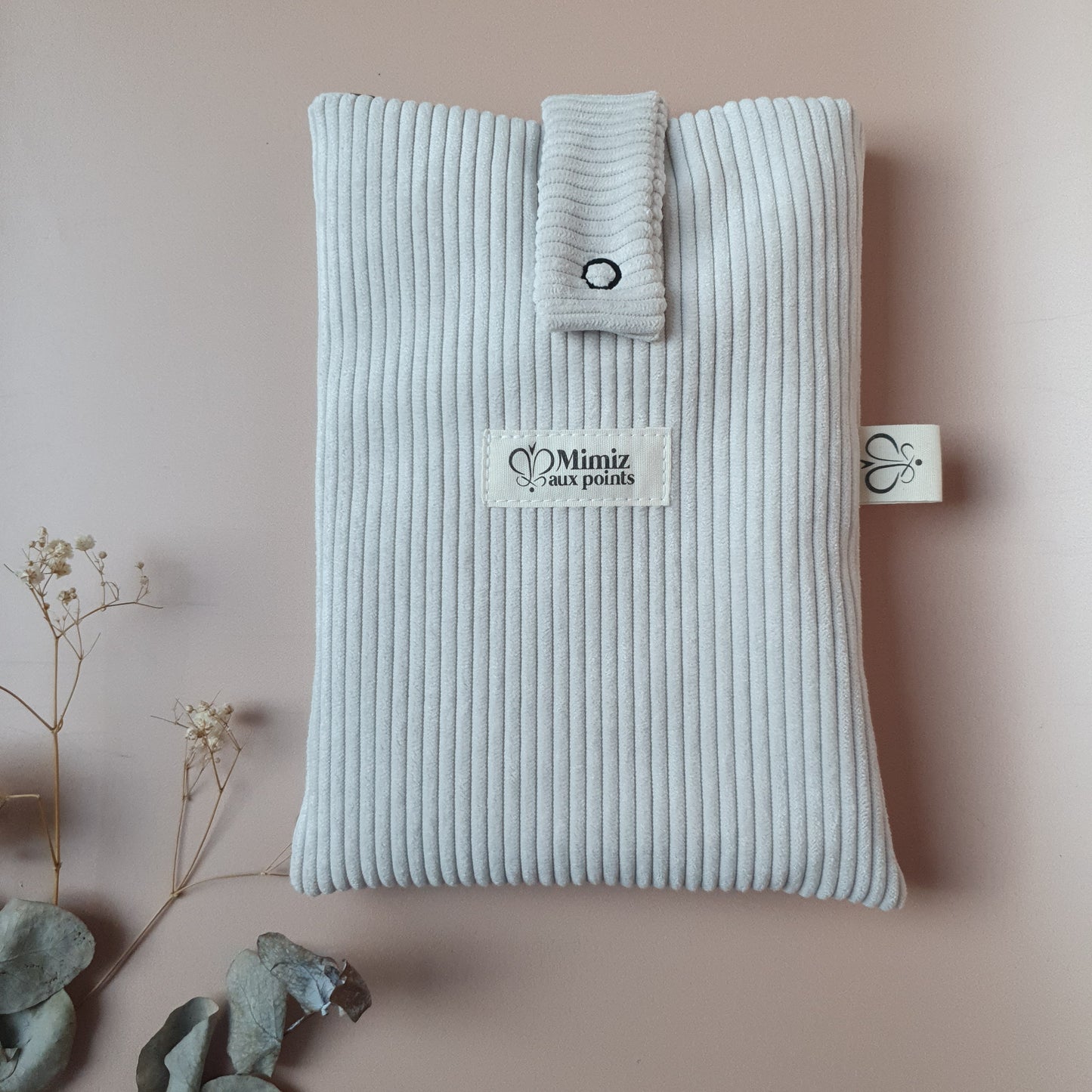 Sur mesure - Pochette livre format poche – Housse en velours faite main