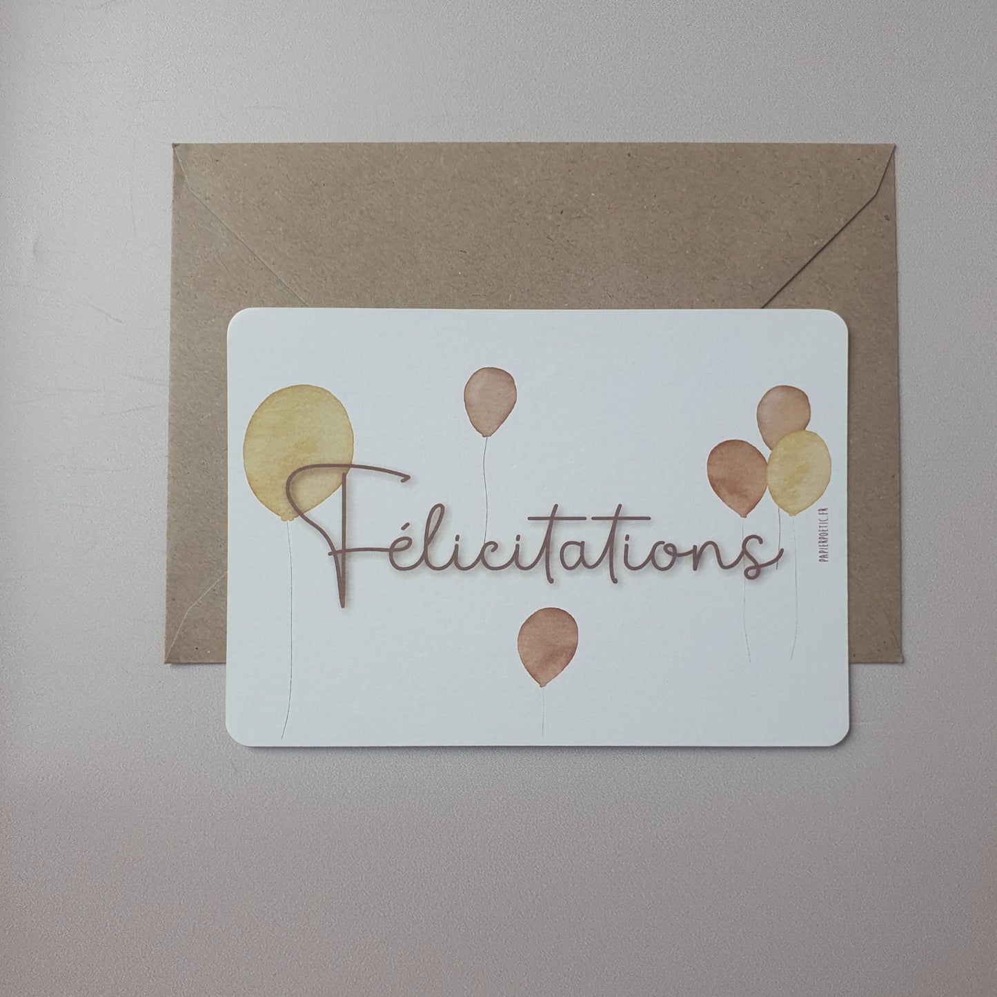 Carte “Félicitations”