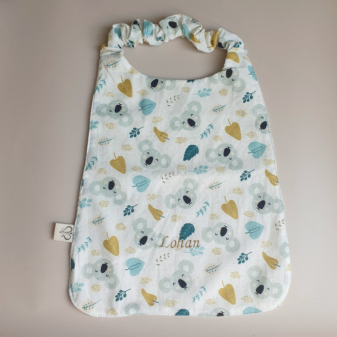 Serviette de table nid d’abeille enfant – Élastique et personnalisée