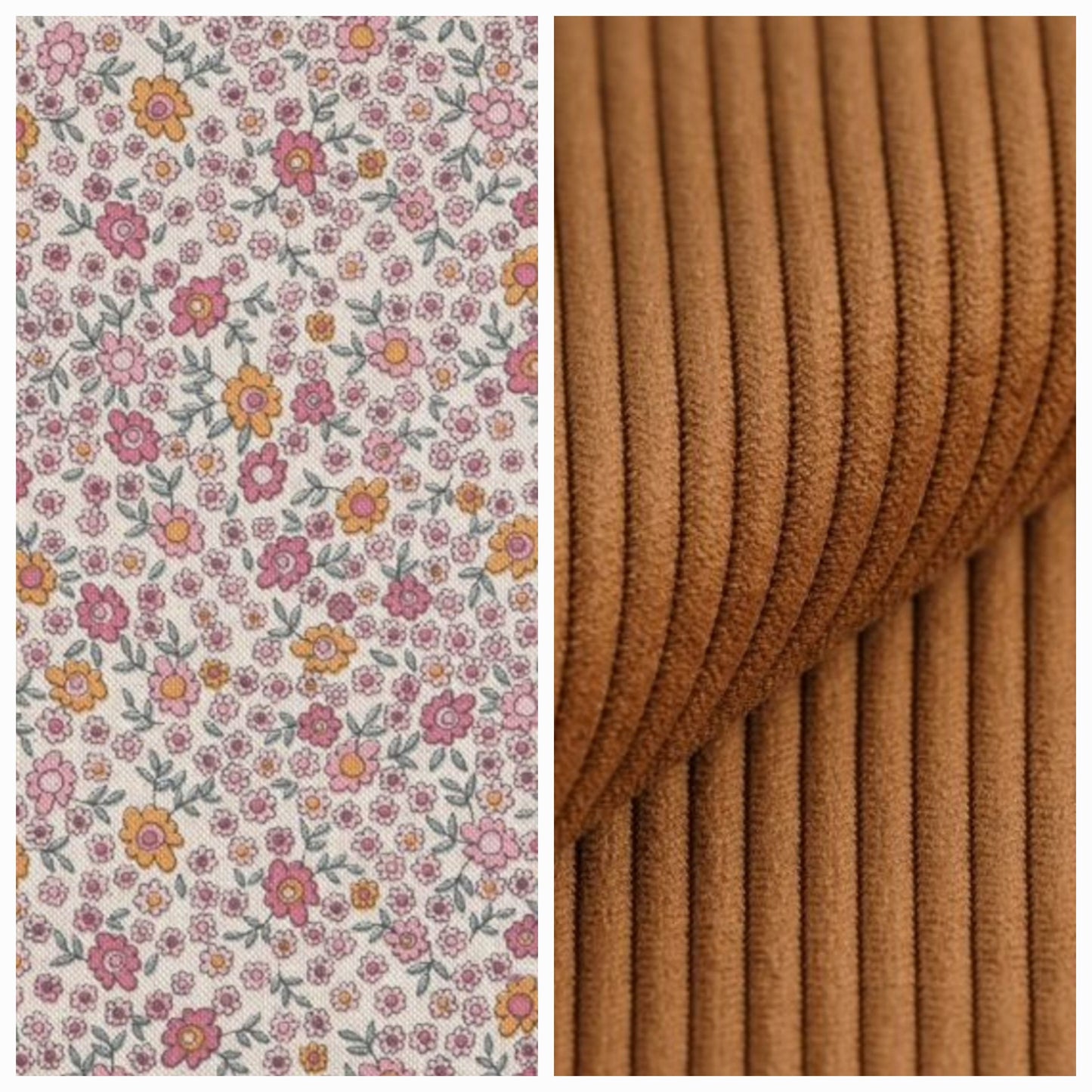 Sur mesure – Sac à dos enfant fleuri crèche & maternelle personnalisable