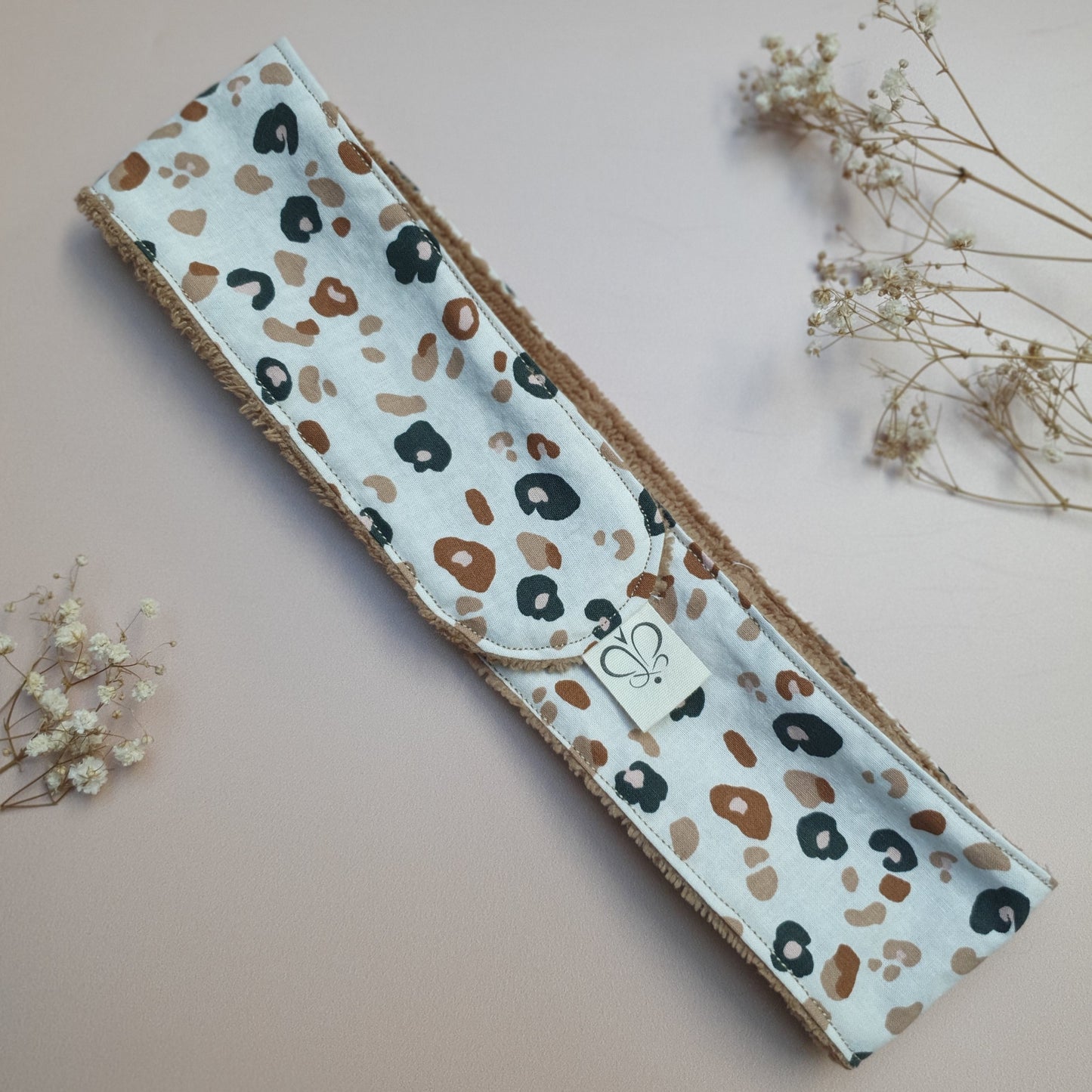 Sur mesure - Bandeau soin visage lavable en éponge bambou