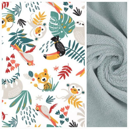 Bavoir bandana naissance (0–6 mois) – Fait main & personnalisable