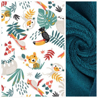 Bavoir bandana naissance (0–6 mois) – Fait main & personnalisable