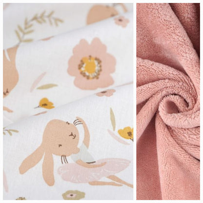 Bavoir bandana naissance (0–6 mois) – Fait main & personnalisable