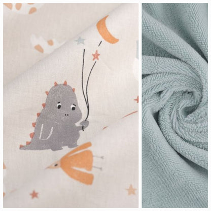 Tipi pare-pipi bébé – Anti-éclaboussures fait main & réutilisable