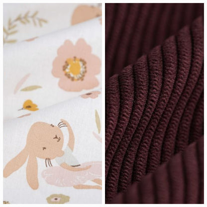 🌸 Sac à dos fleuri – Enfant crèche & maternelle | Personnalisable
