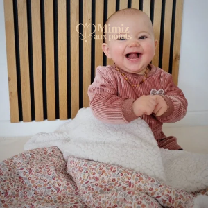 Couverture bébé personnalisée – Douceur, chaleur et élégance