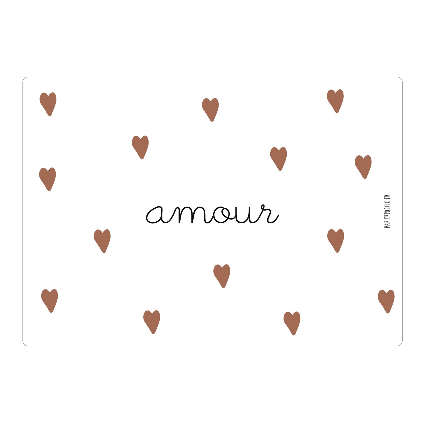Carte “Cœur D’amour”