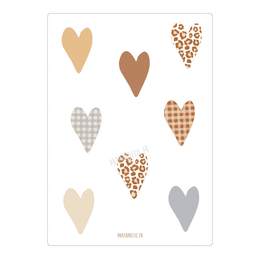 Carte/Card "Cœurs Graou"