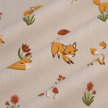 Pochon de rangement personnalisé – Coton doublé fait main