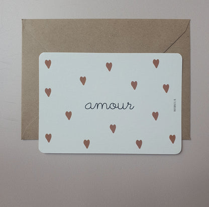 Carte “Cœur D’amour”